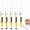 10 Pcs, variant on Precision Tip Quick-Dry Oil-Based Marker Pen, 20mm Long Nib Permanent Markers for Metal, Wood, Plastic, Glass, Carpentry & Construction