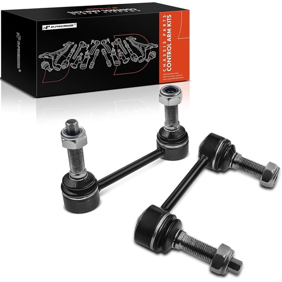 A-Premium Rear Sway Bar Link Compatible with Mercedes-Benz GLE300d GLE350 GLE400 GLE43 AMG GLE450 AMG GLE550e GL320 GL350 R500 2-PC Set