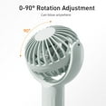 thumbnail image 6 of Fanshiluo New Outdoor Handheld Fan Usb Rechargeable Mini Portable Household Small Fan, 6 of 8