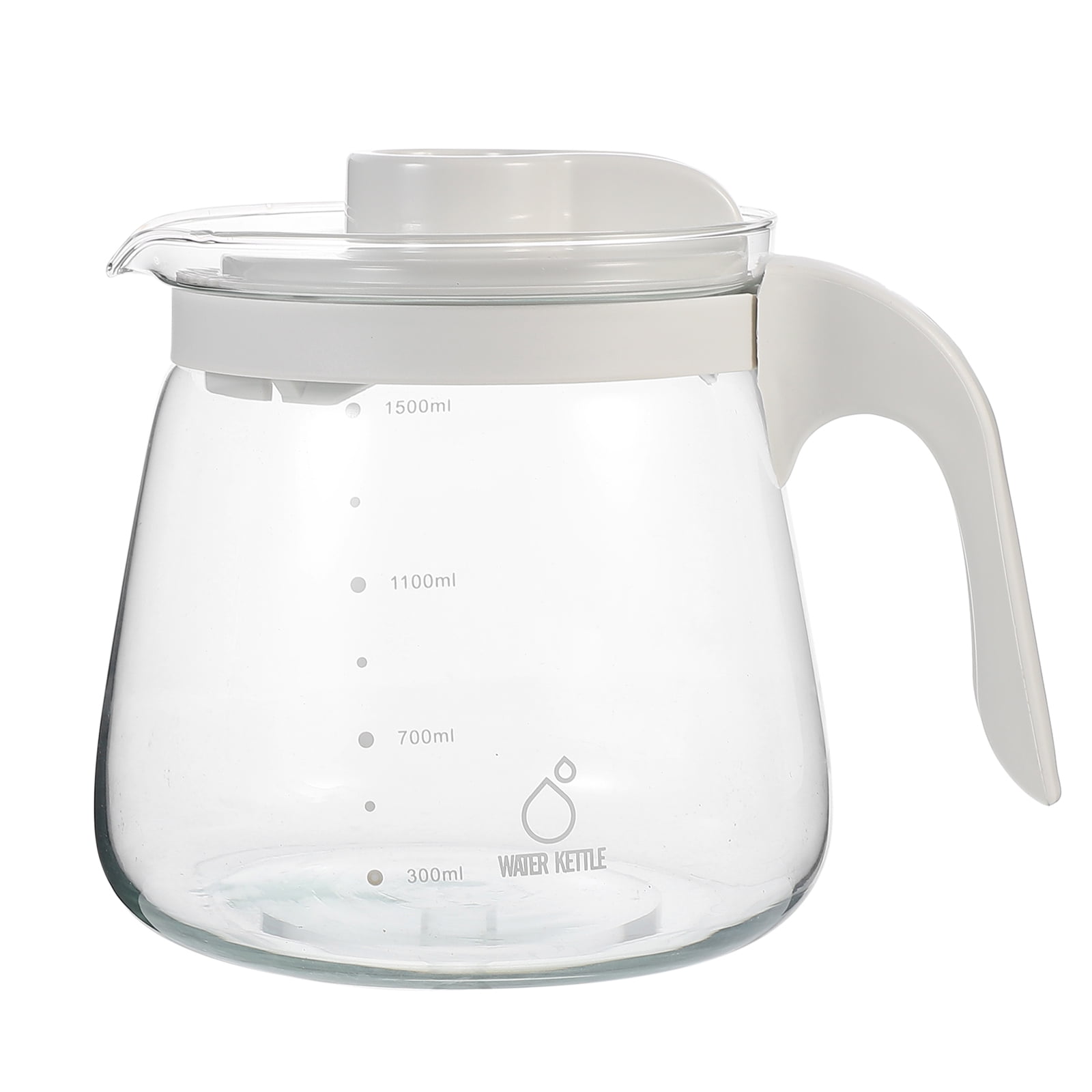 TOYMYTOY 1Pc Large Capacity Tea Pot Useful Glass Teapot Practical Tea