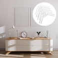 thumbnail image 6 of OFFIGAM 4pcs Mirror Wall Stickers: Corner Acrylic Mirror Edge Decals For Home Furnishing Peel And Stick Living Room Bathroom Bedroom Wall Decoration, 6 of 10