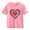 Pink, variant on Piuwrlz Short Shirts Sleeve Kids Girls Graphic T-Shirts Cotton Pullover White Size 7 Years
