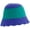 Blue, variant on CoCopeaunts Womens Bucket Hats Knit Splicing Color Autumn Winter Hat Warm Fashion Visors Foldable Basin Hat for Gift Ruffle Brim