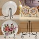 thumbnail image 1 of Twowood Hogar 4 -12 pulgadas de hierba de hierro Classic Display Stand Bowl Plate Black Art Foto de imagen Twowood 8105147, 1 of 7