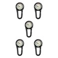 thumbnail image 2 of ZLight Alloy Beautiful Pocket Watch With Luminous Display Function Wide Range Of Application Quartz Watch black 5Set, 2 of 6