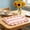 Pink, variant on HCBY Striped Ruffle Placemats 13x17 Inch - Aesthetic Cotton Fabric Table Mats for Kitchen Dining Decor