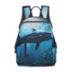 thumbnail image 1 of Balery Ocean Dolphin Fish School Mochila Ligera para Hombres y Mujeres – Resistente y Impermeable, Ideal para la Escuela, el Trabajo, los Viajes y el Uso Diario, 1 of 7