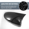 thumbnail image 4 of Unique Bargains Car Rear View Driver Passenger Side Mirror Cover Cap Overlay For Volkswagen Golf Black Carbon Fiber, 4 of 6