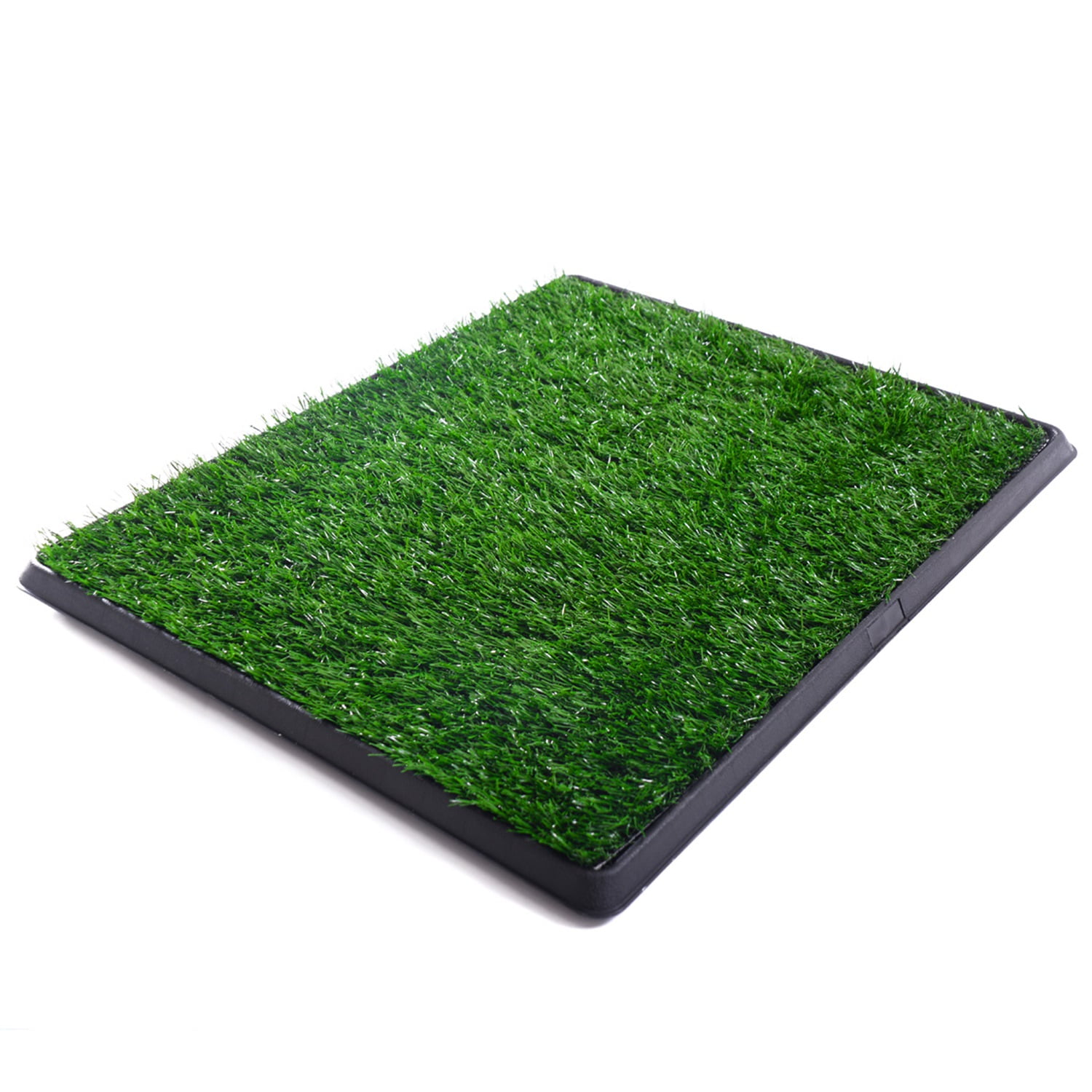 Pefilos 20 Inch Grass Puppy Pee Pad for Dogs and Small Pets Reusable 3-Layer Training Potty Pad with Tray, Pet Toilet for Dog Housebreaking Supplies, Green Pefilos 20 Inch Grass Puppy Pee Pad for Dogs and Small Pets Reusable 3-Layer Training Potty Pad with Tray, Pet Toilet for Dog Housebreaking Supplies, Green