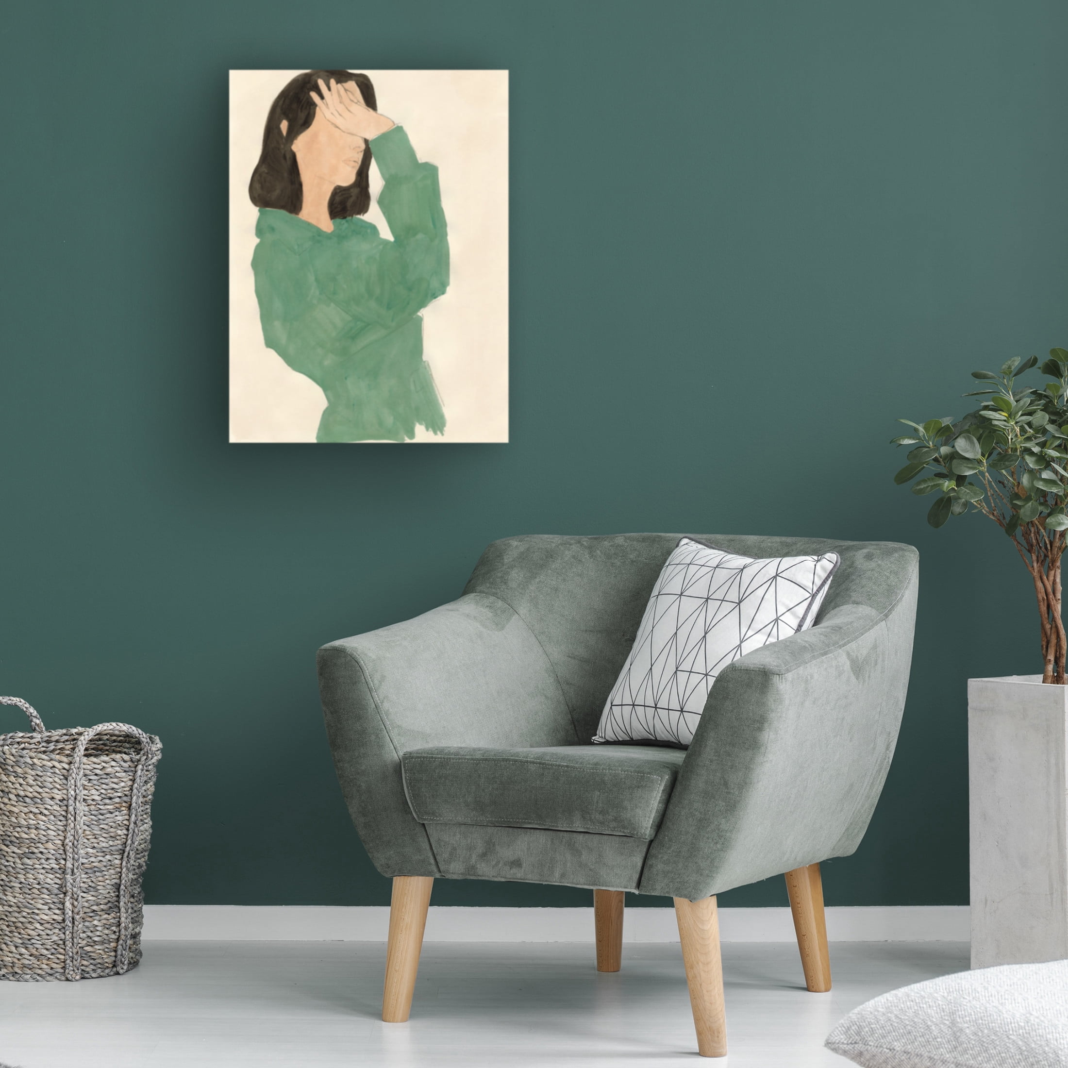 Trademark Fine Art Victoria Barnes Fashion Maven II Canvas Wall Art