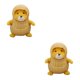 thumbnail image 1 of Juguete de Muñeca de rata de peluche de cacahuete de silicona Vogacara 2piezas Tipo 1, 1 of 1