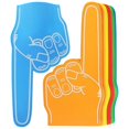 thumbnail image 2 of 10pcs Foam Fingers Giant Foam Hands Sport Fans Foam Fingers Football Cheering Stuff For Sporting Events, 2 of 3