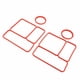 thumbnail image 5 of Paquete de 2 Juntas de Silicona para Lonchera, Sello de Lonchera para Omiebox Con Junta Herméton para contenedor de Alimentos, Pieza de Repuesto para Lonchera para Niños, 5 of 7