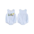 thumbnail image 2 of Cenuakty Baby3M 6M 12M 18M  Boy Overalls, Sleeveless Stripes Embroidery Romper Bodysuit Summer Clothes for Casual Daily, 2 of 9