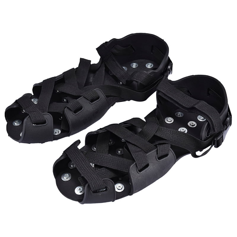 Details about   2Pcs Hiking 8-Tooth Anti-Drop Shoe Cover Elastic Ice Crampons Climbing Equipment 