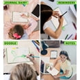 thumbnail image 4 of DolliBu Sea Turtle Plush Notebook - Sea Turtle Stuffed Animal Girls and Boys Writing Journal, Cute Stationery Notebook, Plush Sea Turtle Notebook Toy with 80 Pages of Writing Journal - 4.5x5.75 Inches, 4 of 8