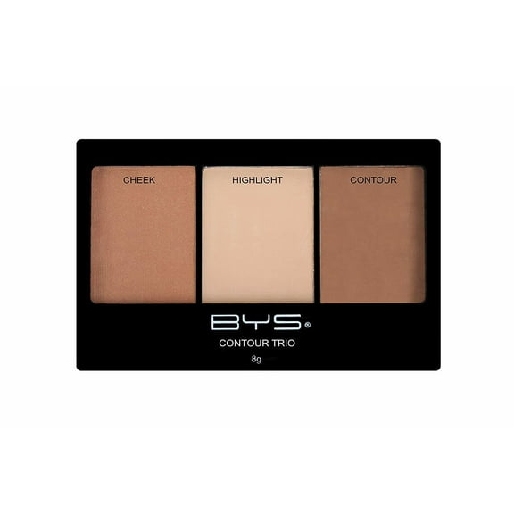 Bys Contour Trio Sassy - Lift, Contour, And Highlight Palette 3-color Shade