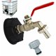 thumbnail image 1 of Adaptador de tanque IBC para aceite, combustible y agua, interruptor de contacto rápido, material de primera calidad que garantiza un uso duradero a largo plazo, conector de grifo desmontable para, 1 of 5