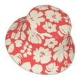 thumbnail image 3 of Bingfone Beige Flowers Bucket Hat For Men Women,Packable Reversible Printed Sun Hats,Fisherman Outdoor Travel Hiking Beach Caps, 3 of 9