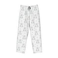 thumbnail image 6 of Daiia Heart Rabbit Men's Sleep Pant with Pockets and Drawstring,Pajama Pants-X-Large, 6 of 9