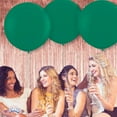 thumbnail image 2 of PMU Premium Latex Balloons - Jumbo Size Balloons for Birthdays, Wedding Parties, Baby Shower, Indoor & Outdoor Party Events & Decoration Supplies - Made in USA, 36 Inch Green, Pkg/6, 2 of 7