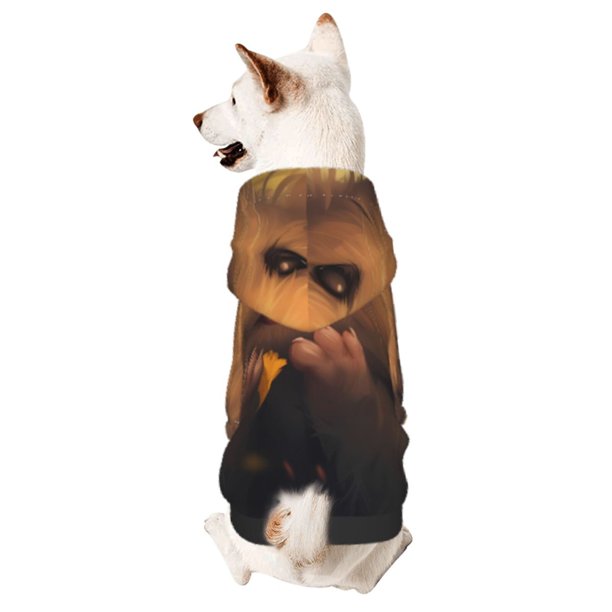 Balery Cute Sunflower Guinea Pig Sudadera con Capucha para Perros Pequeños – Ropa para Mascotas, Disfraz para Perros y Gatos, Ideal para Fiestas y Cosplay-X-Large