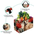 thumbnail image 3 of Kangaroo Large Capacity Reusable Oxford Cloth Storage Bin: Foldable Storage Bag, Picnic Basket, and Storage Box, 3 of 7