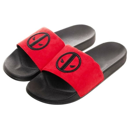 

Deadpool Character Design Velvet Slip On Slippers Size M