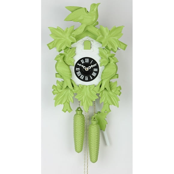 Cuckoo Clock 7 leaves, 3 birds