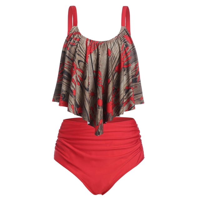 Tankini Talla Extra Estampado Esqueleto Rosegal Blusas Tallas Grandes