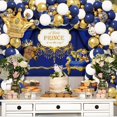 thumbnail image 4 of Artículos de fiesta Buerhanerry Royal Prince Baby Shower 262 unidades, 4 of 7