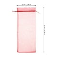 thumbnail image 6 of Viveous 10pcs Sheer Organza Wine Bottle Cover Wrap Gift Bags (Wine Red), 6 of 7