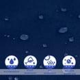 thumbnail image 2 of Fundas de Cojines Impermeables para Exterior SOFJAGETQ Azul Marino, 2 of 8