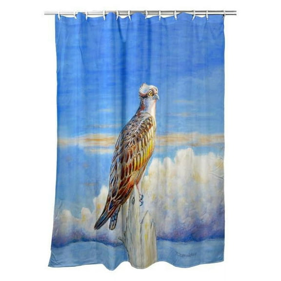 Betsy Drake SH1109 Osprey Storm Shower Curtain
