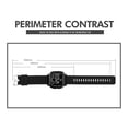 thumbnail image 3 of Digital Watch Waterproof Sports Watch with LED Backlight Luminous Alarm Stopwatch Military Style Wrist Watch for Outdoor Running and Daily Wear, 3 of 6