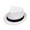 Multicolor2, variant on Summer Baby Fedora Hat for Kids Beach Panama Style Lightweight Straw Cap Fashionable Children Accessory