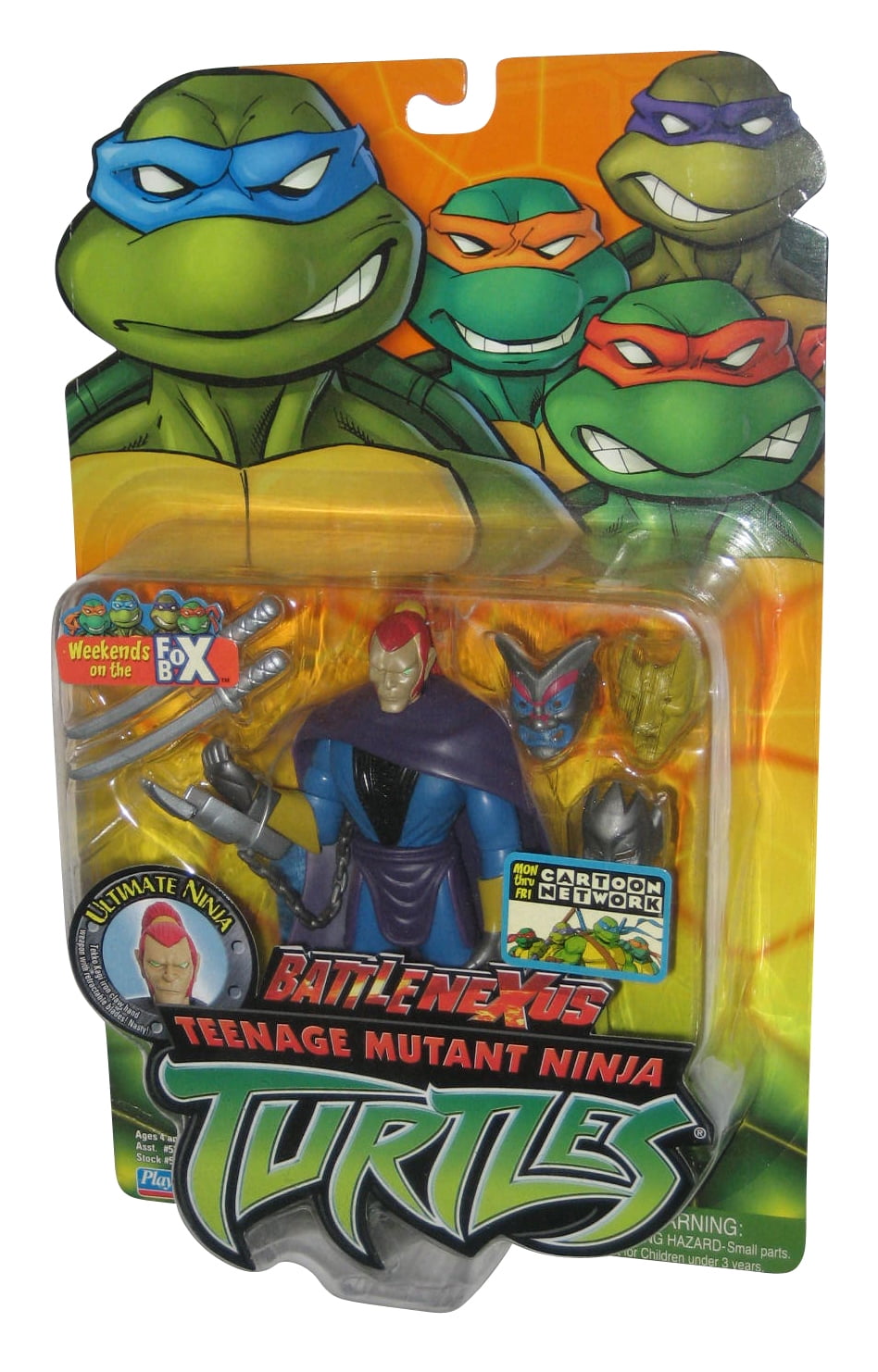 5.5'' Playmates Teenage Mutant Ninja Turtles Shredder TMNT Action Figure Toy 