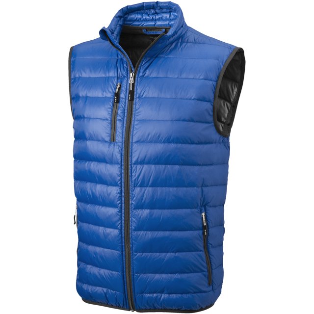 Elevate - Chaleco de plumón ligero modelo Fairview para hombre (Azul)