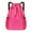 Hot Pink, variant on VOAVEKE Backpacks For School,School Supplies, Men's And Women's Backpack Lightweight Folding Backpack Fitness Sports Bag Basketball Football Bag