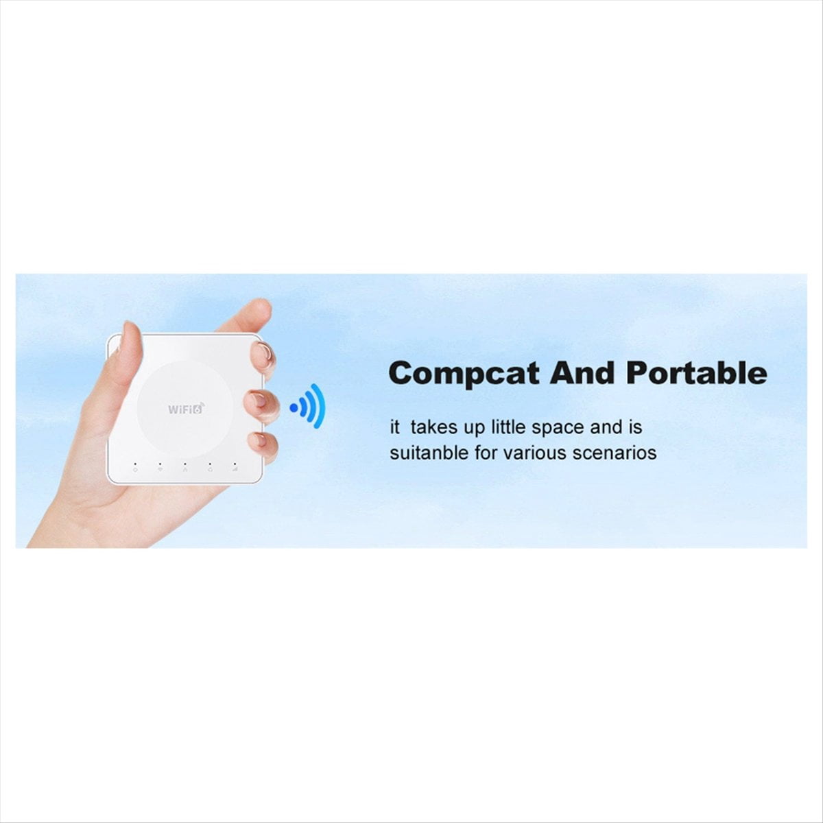 NEW 300M 4G Mini CPE Wireless Card Router Dual Network Port WiFi6 Hotspot Portable E8 Sim Wifi