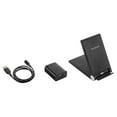 thumbnail image 2 of blackweb ™ Fast Charging Qi Wireless Foldable Stand (Black), 2 of 2