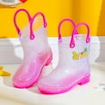 thumbnail image 4 of Tkrady Rain Boots for Girls Spring Summer New Cute Non Slip Lightweight Kids Water Shoes, Sizes 2-11 Years, 4 of 5