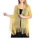 thumbnail image 1 of Minnieouse Bufanda brillante de lujo, chal para sombra de protección solar, hilo fino femenino, borla de encaje hueco largo, capas de boda, Ropa, zapatos y accesorios Miscelánea Amarillo, 1 of 6