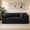 Black, variant on 79" Retro Corduroy Deep Seat Sofa Bed, Compressed Sofa Bed with No Assembly, Luxury Sofa Bed with High Density Foam for apartment home office, Blue