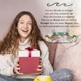 thumbnail image 6 of 13 14 15 16 17 18 21 Year Old Birthday Gifts for your love, Wave Birthday Bracelet Gifts with Birthday Card for Daughter Granddaughter Niece Friends, 6 of 7