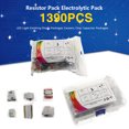 thumbnail image 4 of Kit de Electrónica Inteprter 1390 unids/set resistencia 6 tipos de diodos de luz LED conductivos condensadores de cerámica, 4 of 6