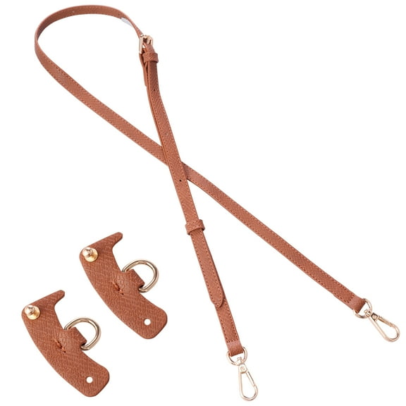 Leather Bag Strap Kit Adjustable Replacement Shoulder Strap Practical Leather Crossbody Shoulder Strap Multifunctional Purse Strap for Traveling and Daily Life