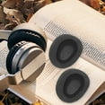 thumbnail image 2 of EeaseMX Par de almohadillas de repuesto de PU para auriculares MDR-Z600, MDR-V600, MDR-V900 y MDR-7509HD (negras), 2 of 7