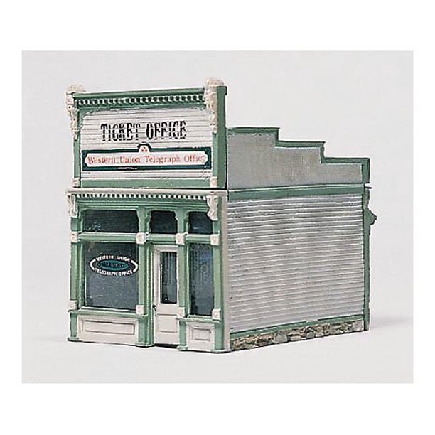 Woodland Scenics HO Scale Scenic Details Ticket Office