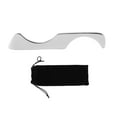 thumbnail image 2 of Foot Gua Sha Tool, Strong Applicability Smoothly Edges Promote Detoxification Promote Recovery Scraping Massage Tool Stainless Steel  For Daily Use, 2 of 8
